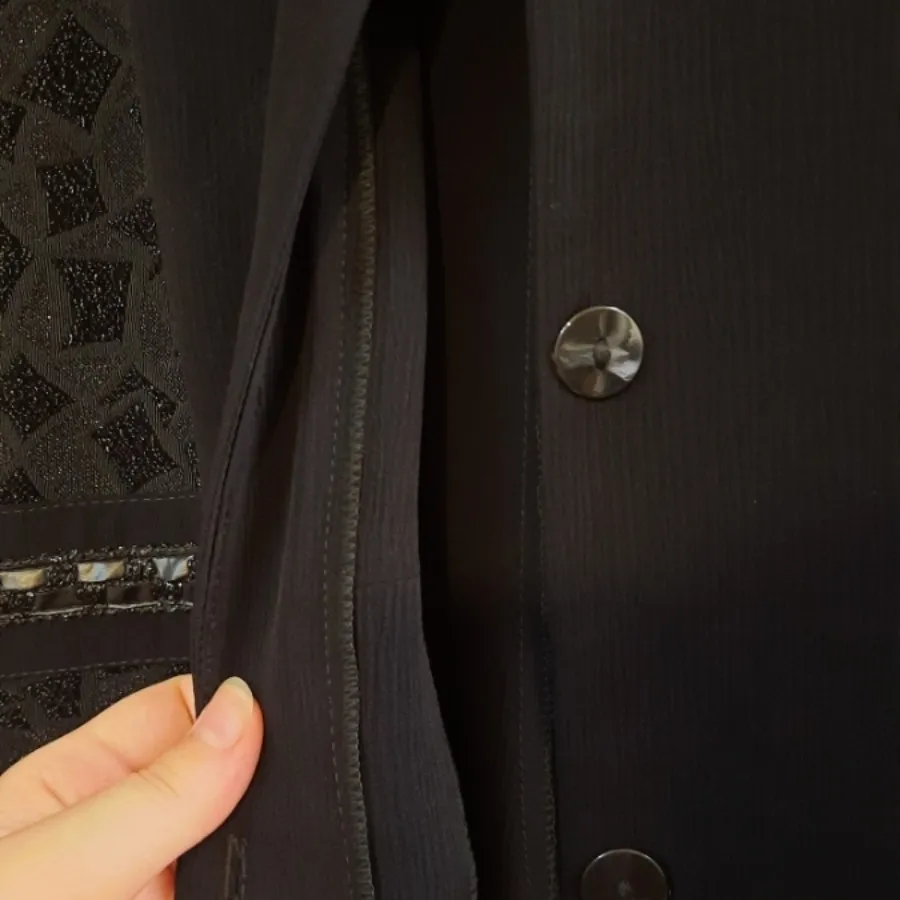 مانتو مجلسی کریشه و لمه