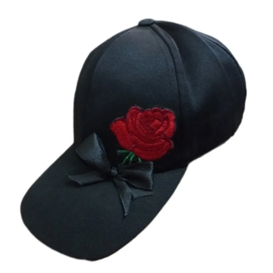 کلاه کپ تابستونی گل رز