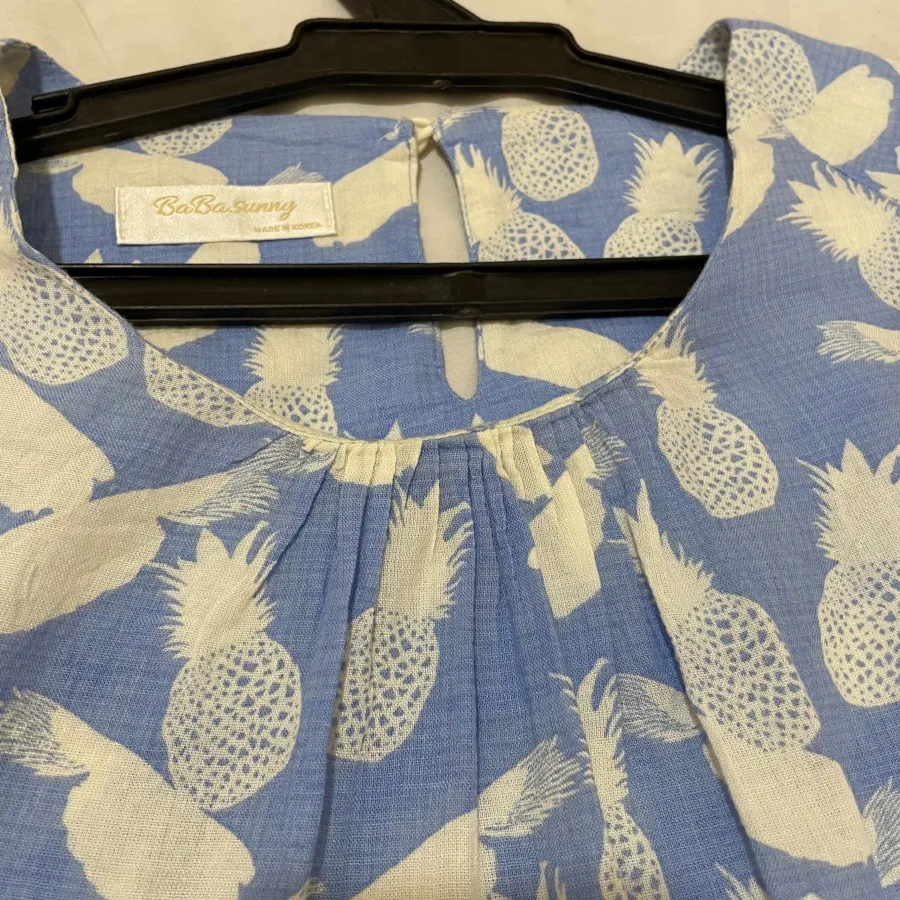 بلوز آستین کوتاه نخ