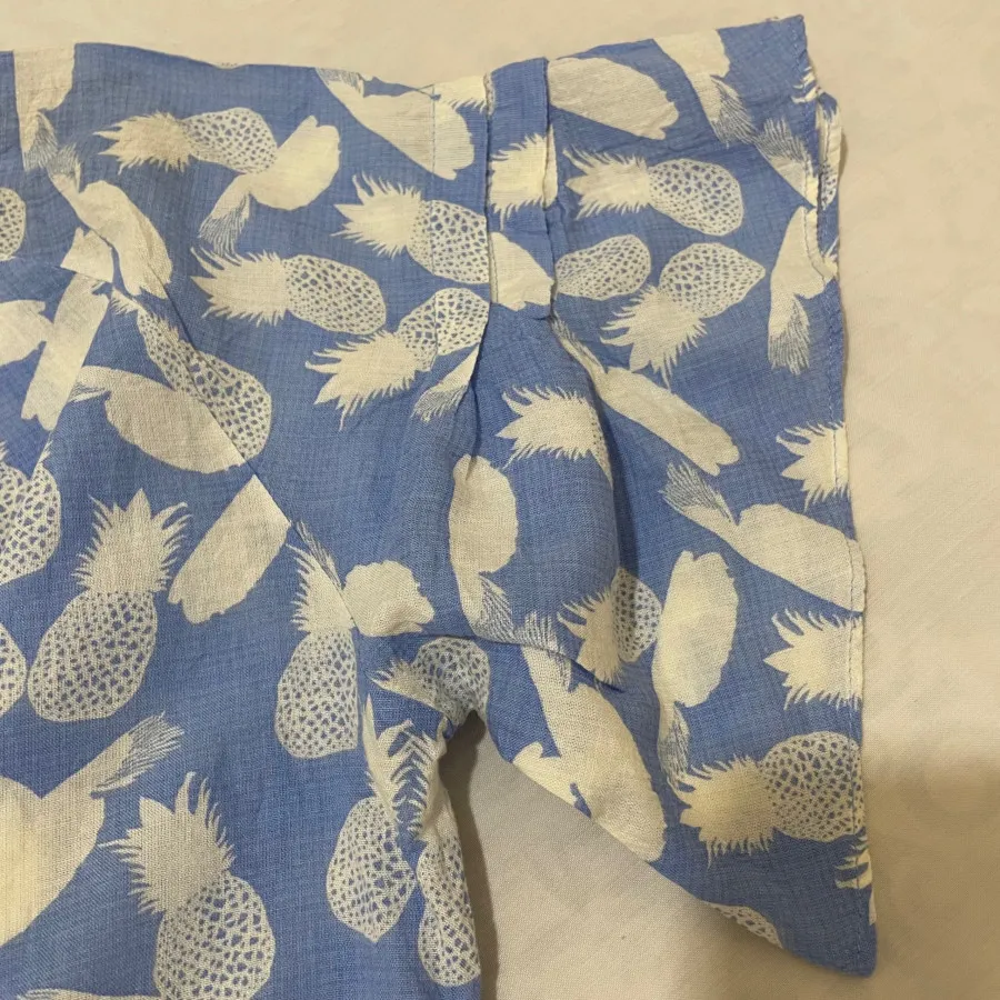 بلوز آستین کوتاه نخ