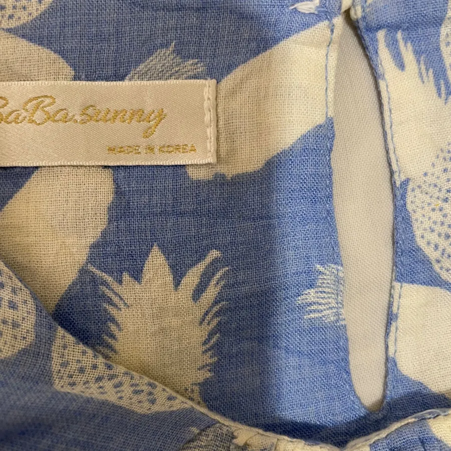 بلوز آستین کوتاه نخ