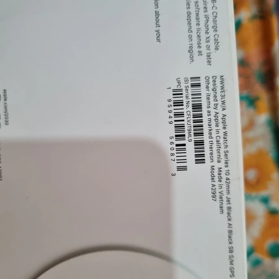 اپل واچ سری 10 سایز 42