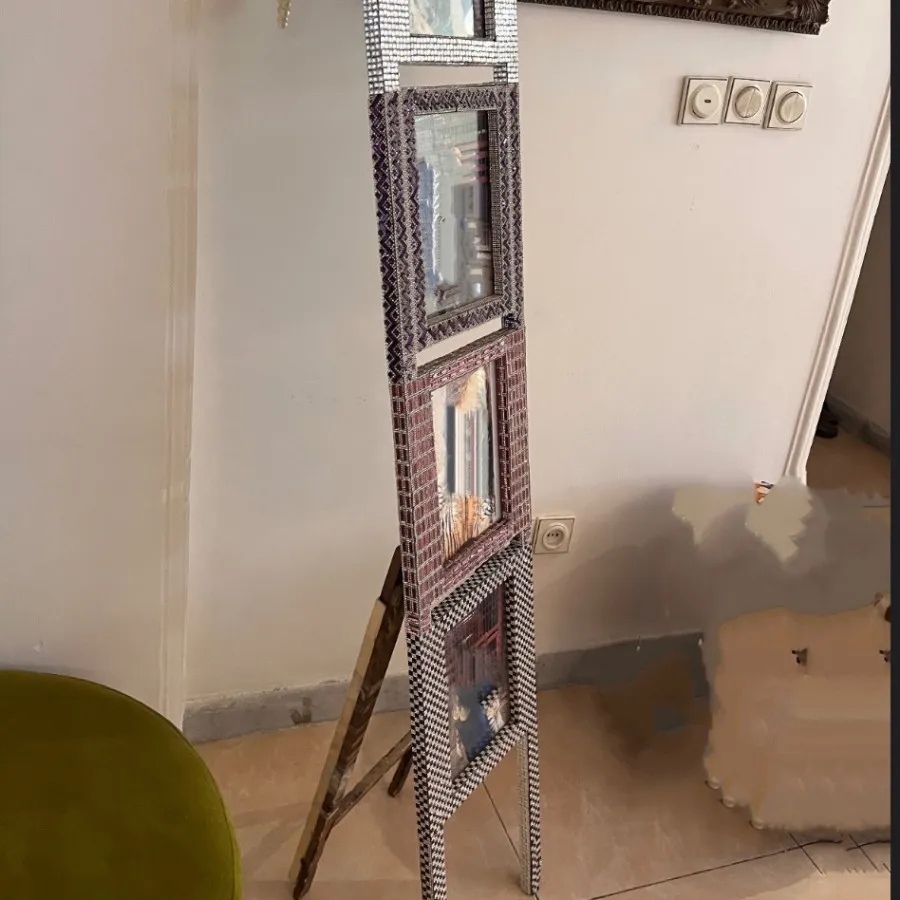 قاب عکس پایه دار چوبی