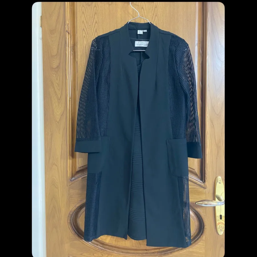 پیراهن و مانتو مشکی