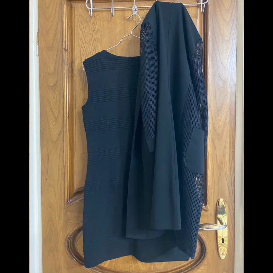 پیراهن و مانتو مشکی