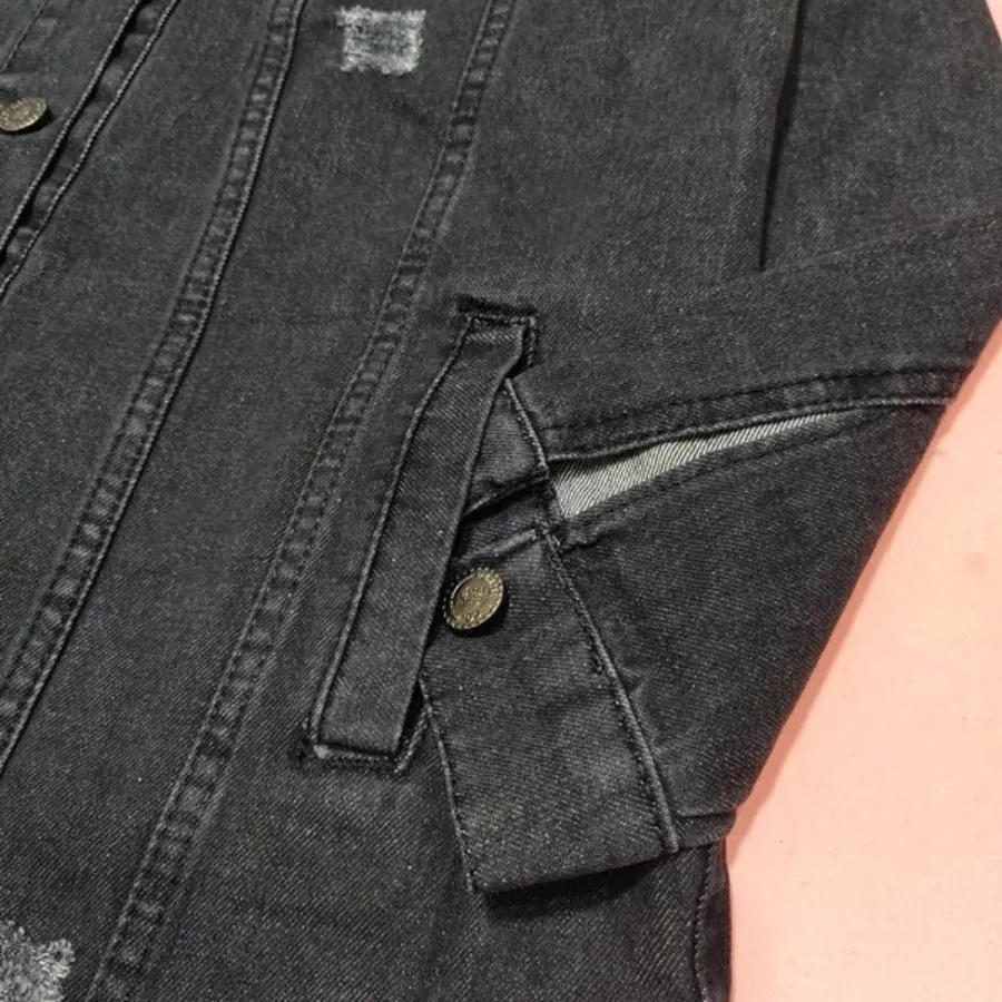 کت جین زغالی