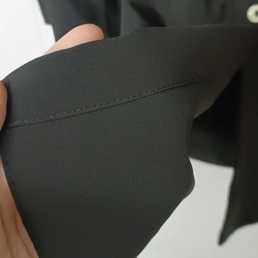 مانتو شومیز مشکی محرمی