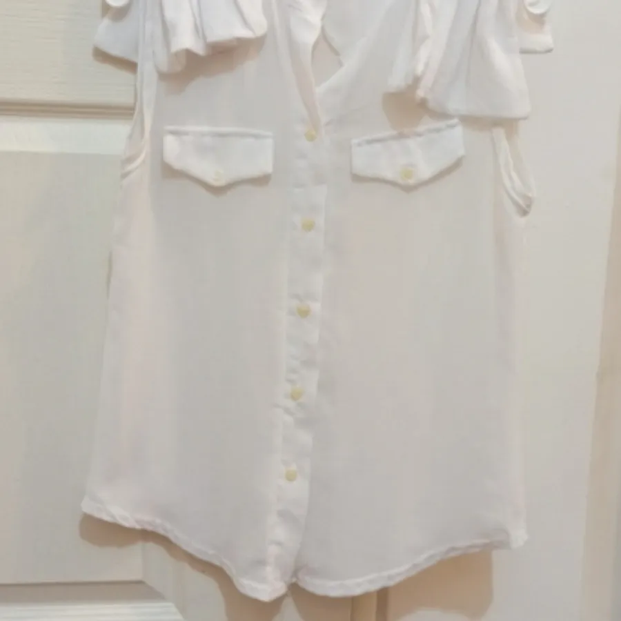 تاپ حریر سفید