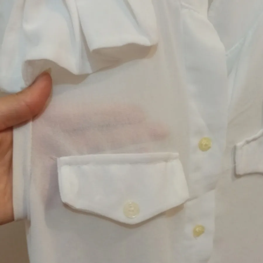 تاپ حریر سفید