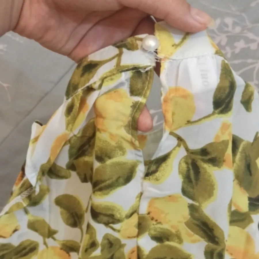 تاپ حریر لیمویی