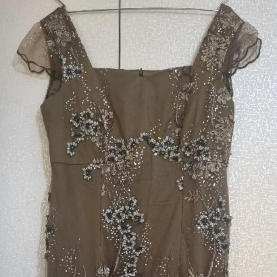 پیراهن مجلسی کار شده