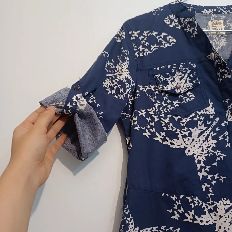 مانتو پیراهن ترک نخی