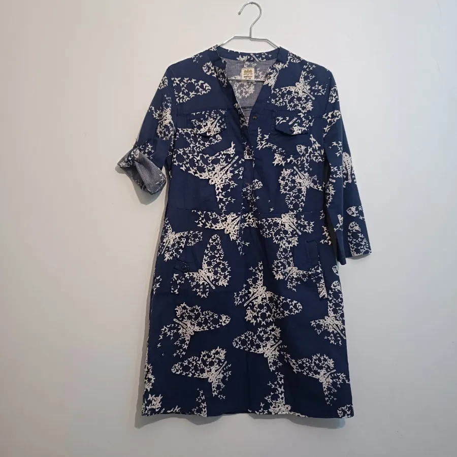 مانتو پیراهن ترک نخی