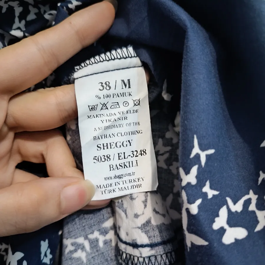 مانتو پیراهن ترک نخی