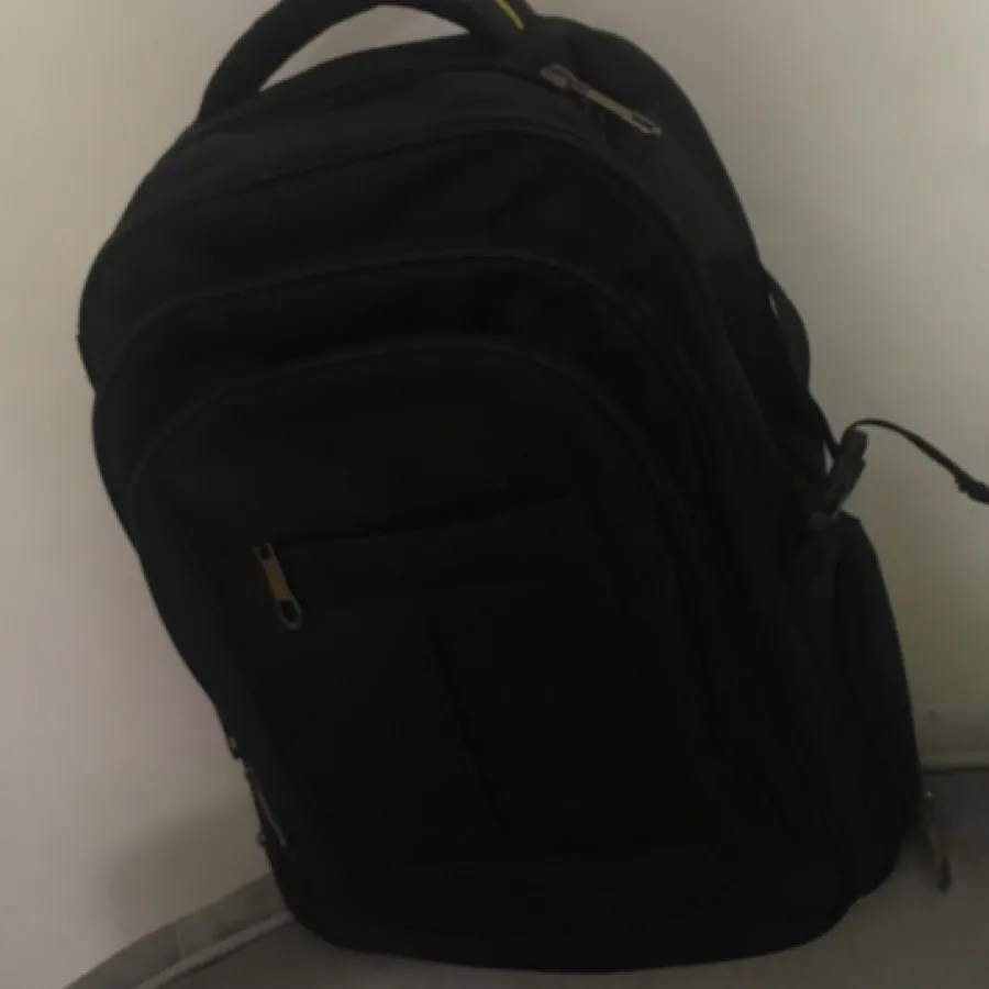 کوله پشتی مشکی اورجینال