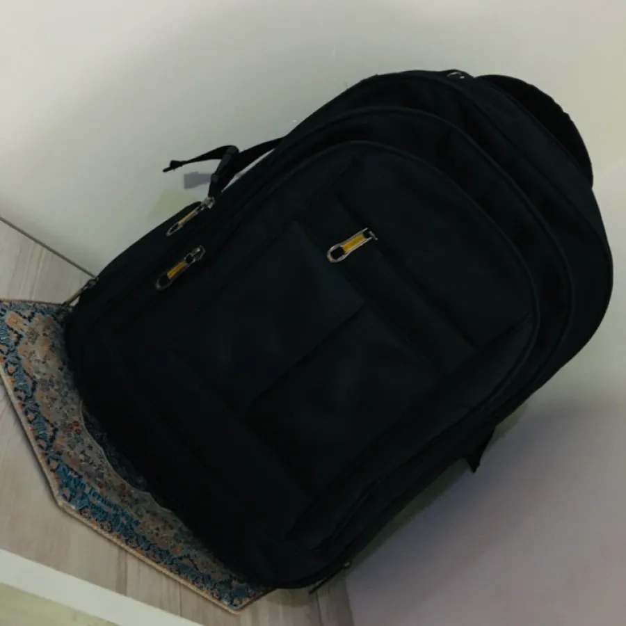 کوله پشتی مشکی اورجینال
