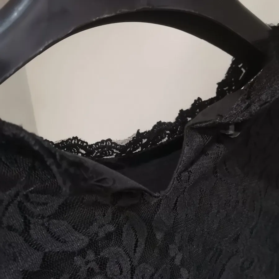 لباس دانتل مشکی خارجی