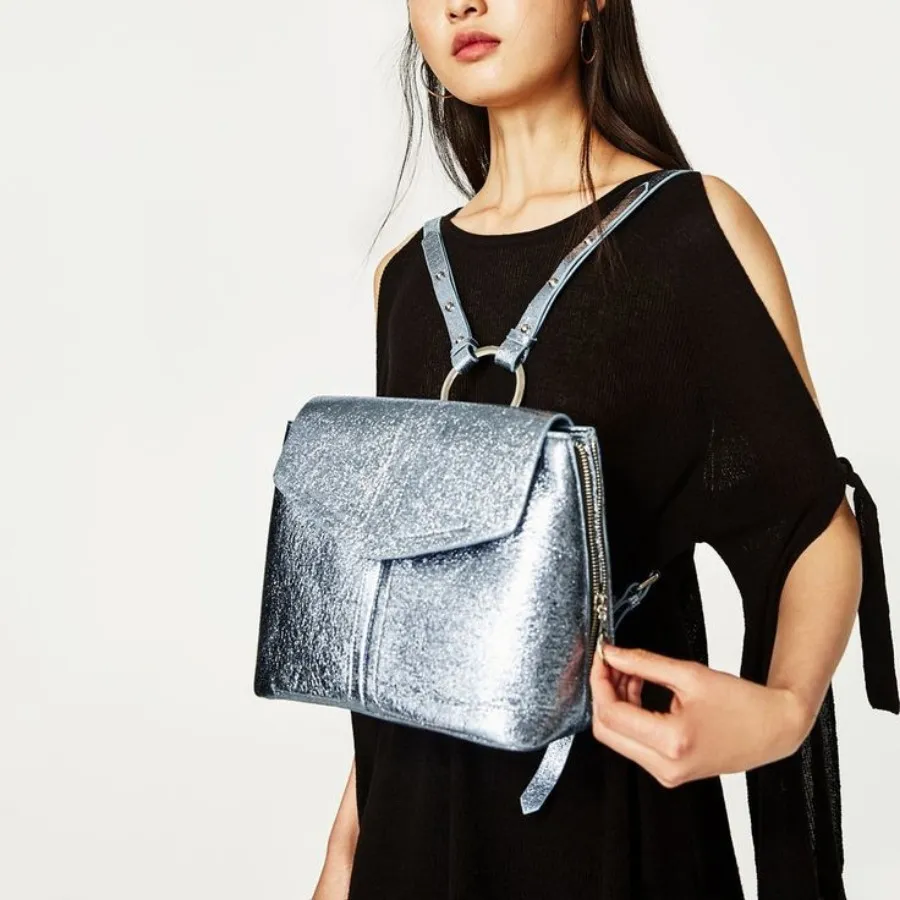 کوله پشتی چرم برند Zara