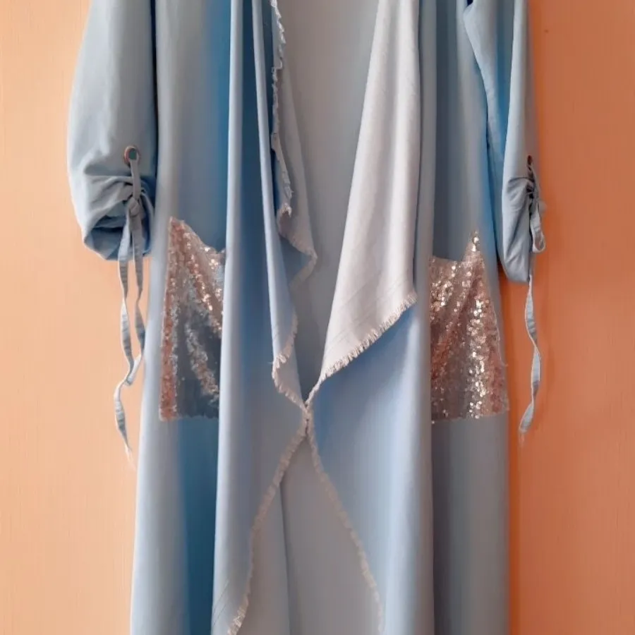 مانتو جین کاغذی ترند