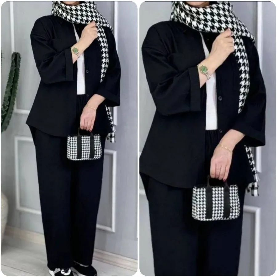 مانتو و شلوار شیک