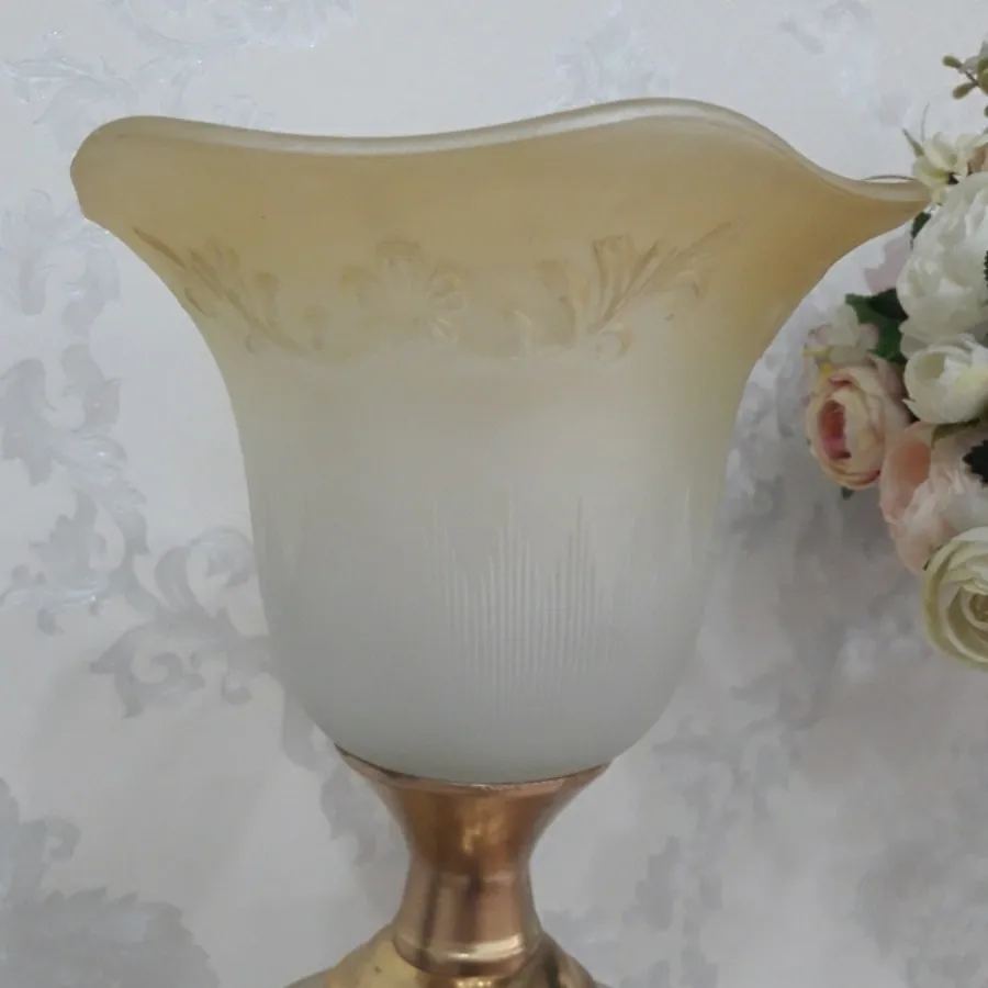 گلدان وشمعدان برنجی