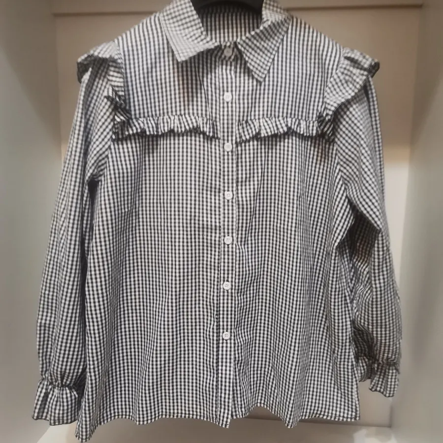 شومیز دم استین چین سویدی