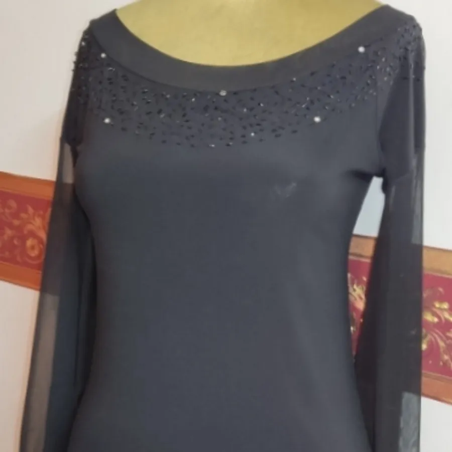 شومیز مشکی آستین بلند