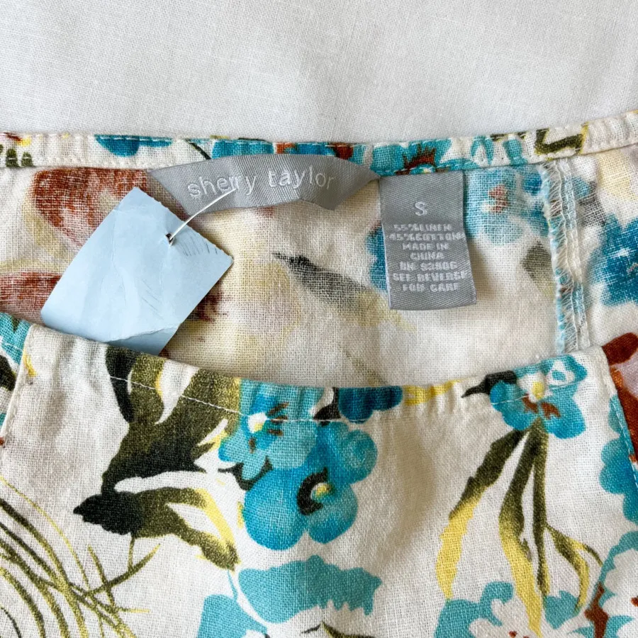 دامن لینن کتان