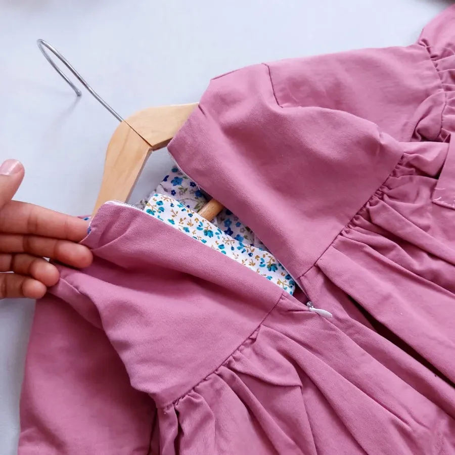 پیراهن کتان تک گل ?