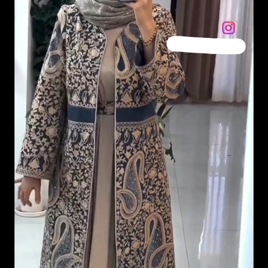 حریر سوزندوزی حاشیه دار