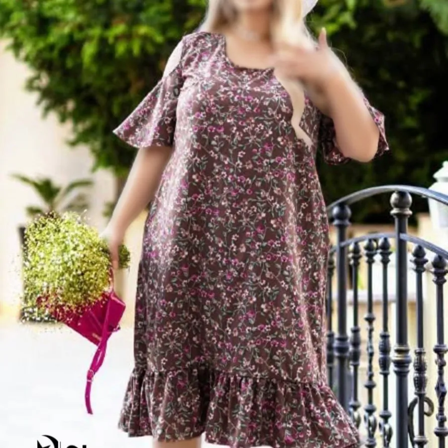 پیراهن راحتی سایز بزرگ