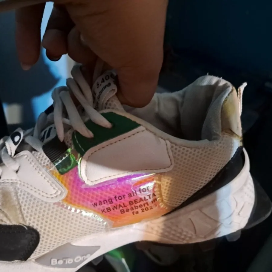 کتونی فشن سالم سبز و سفید