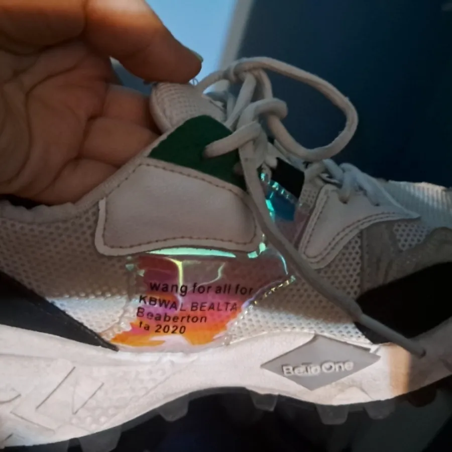 کتونی فشن سالم سبز و سفید