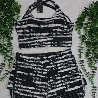 ست نیم تنه وشورتک