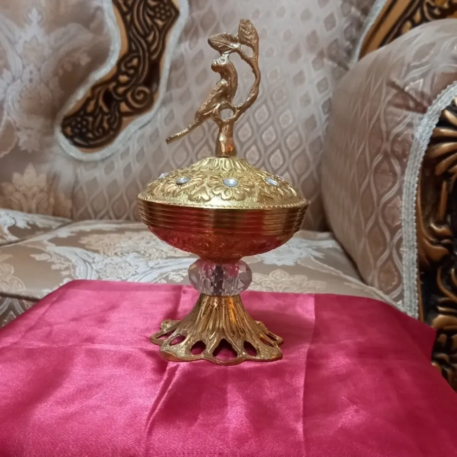 قندان برنز گوی دار