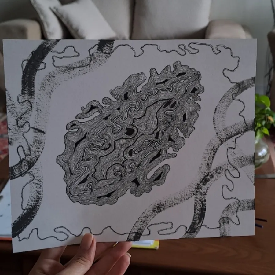 نقاشی لاین آرت