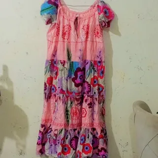 پیراهن نخی جذاب