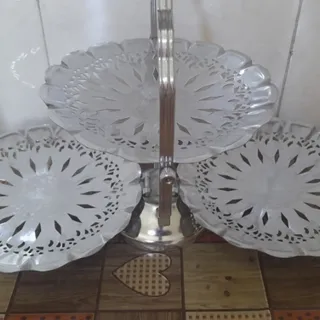 شیرینی خوری استیل قدیمی