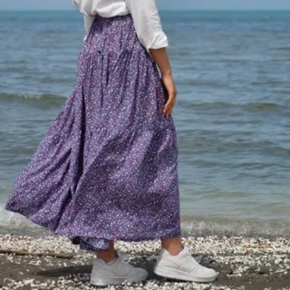 دامن چیندار