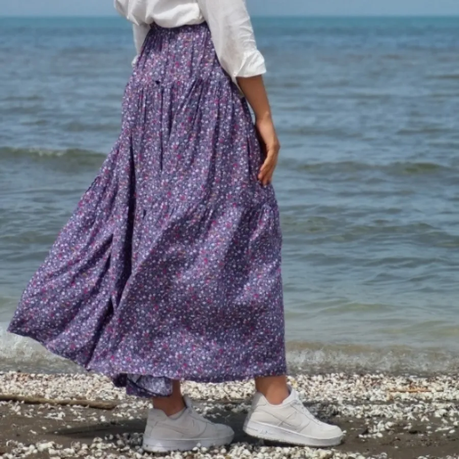 دامن چیندار