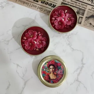 شمع معطر گل