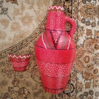 کوزه و لیوان نقطه کوبی