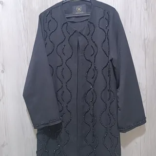 مانتو مجلسی مشکی