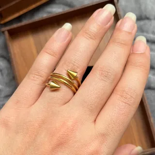 انگشتر استیل کاملا نو