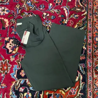 شلوار مشکی نیم بگ ترک 38