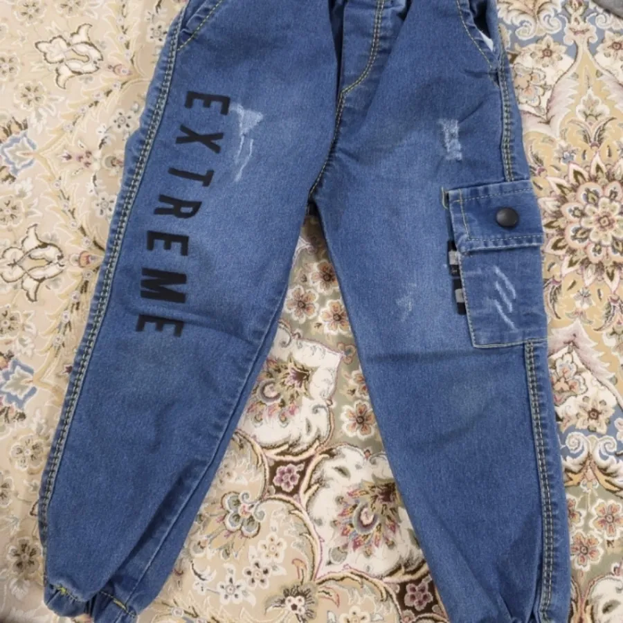 شلوار لی پسرانه