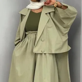 ست مانتو شلوار دامنی
