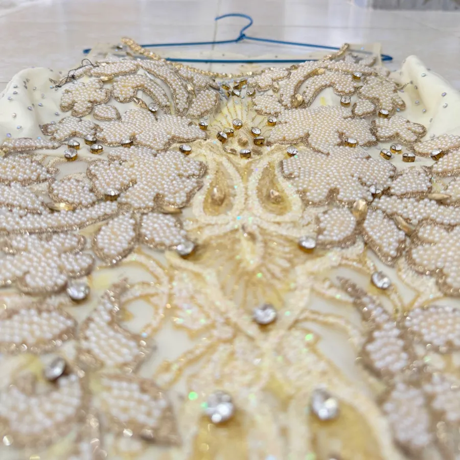 پیراهن مجلسی نباتی