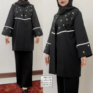 مانتو بابونه سایز38 تا 60