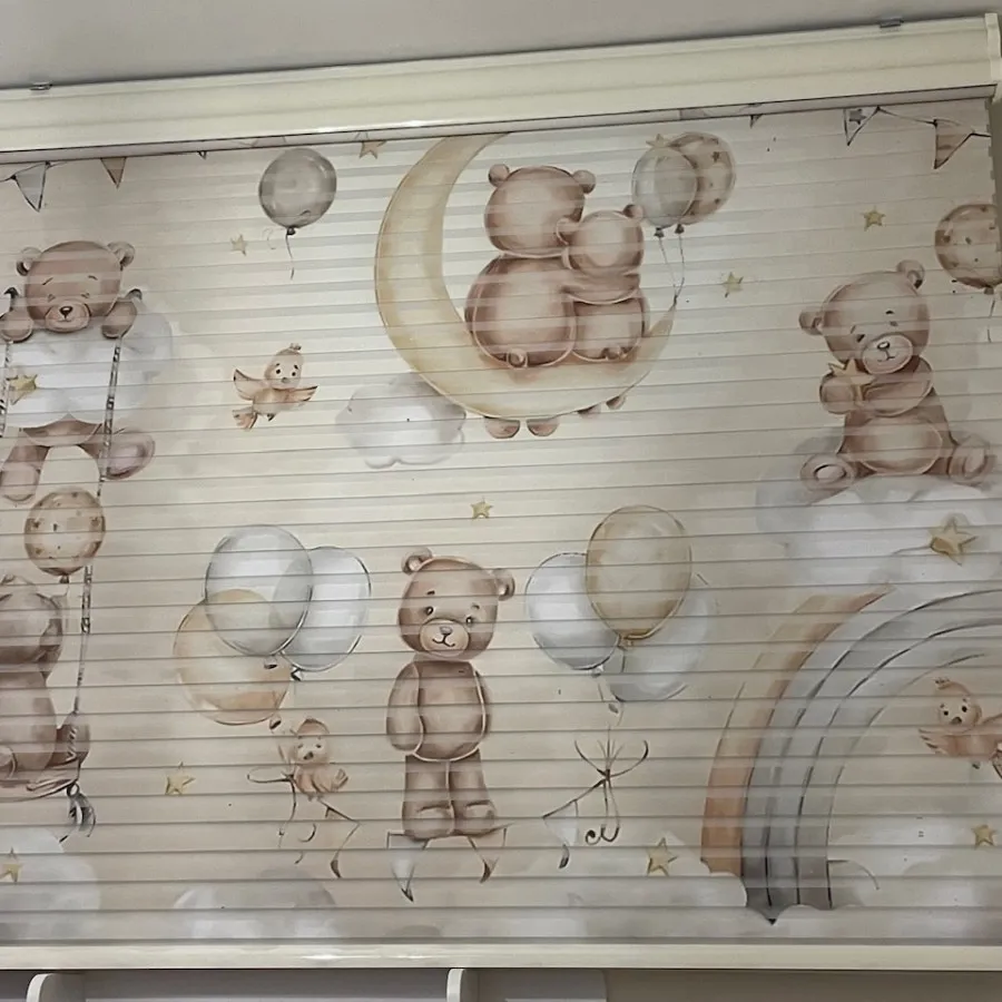 پرده زبرا کودک